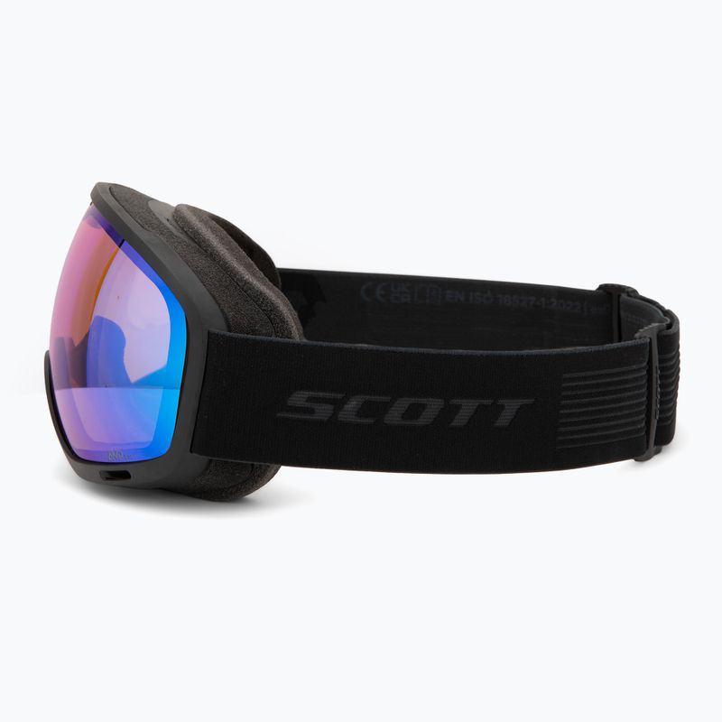 Gogle narciarskie SCOTT Unlimited II OTG mineral black/amp iluminator blue chrome 4