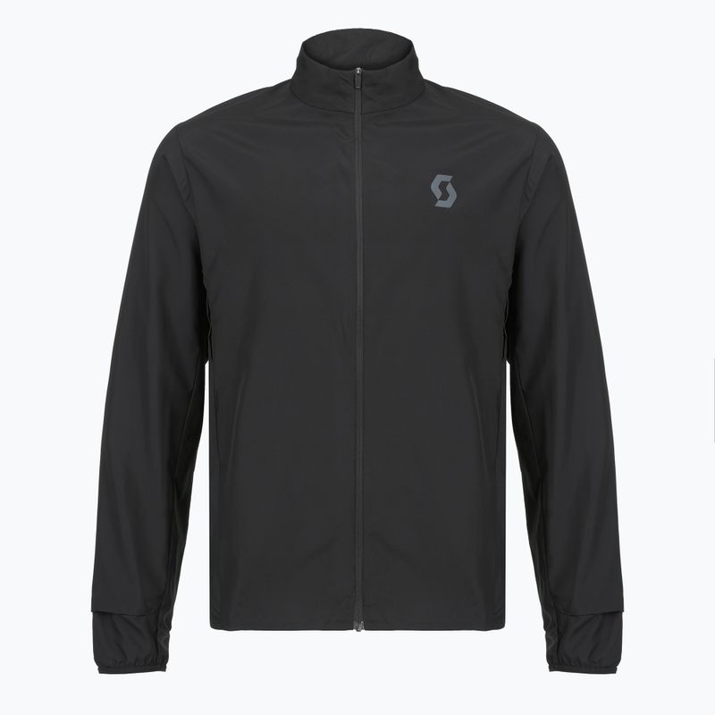 Kurtka do biegania męska SCOTT Endurance Tech Windbreaker black