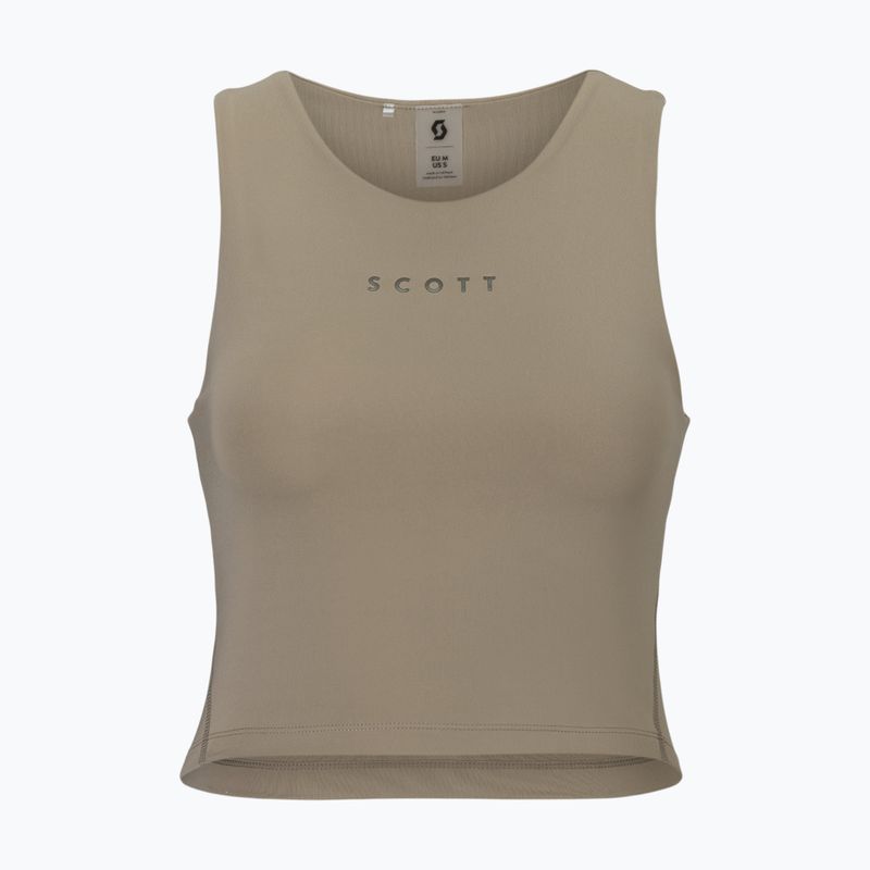 Top treningowy SCOTT Endurance Crop toast beige