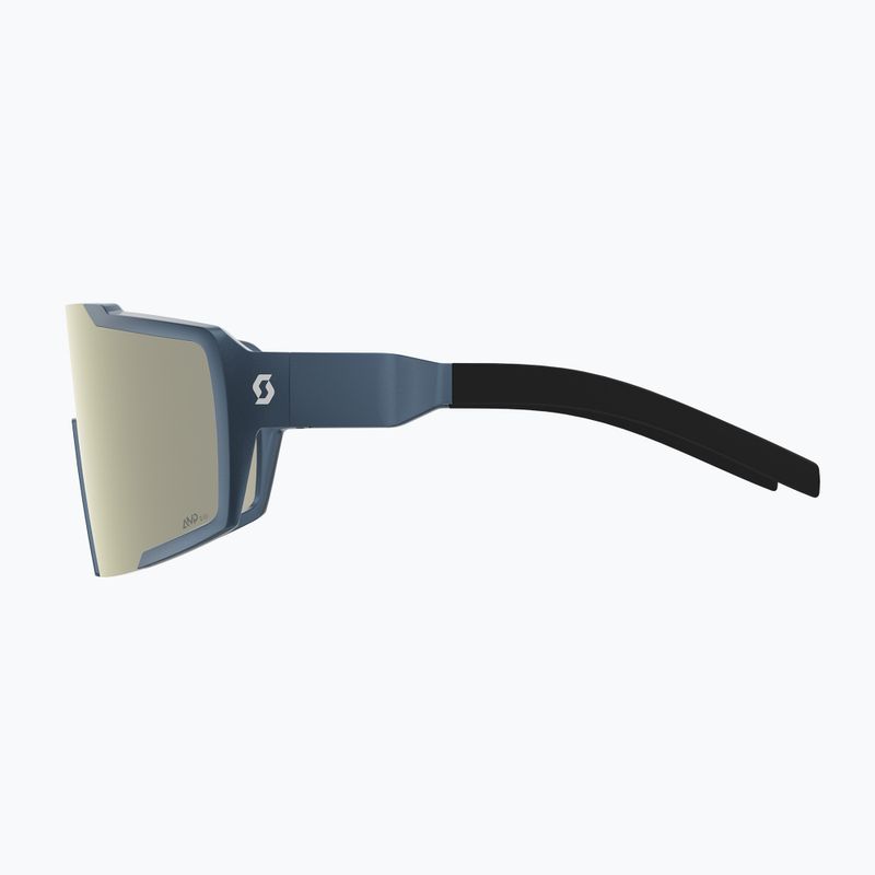 Okulary przeciwsłoneczne SCOTT Shield metallic blue/amp white chrome 3