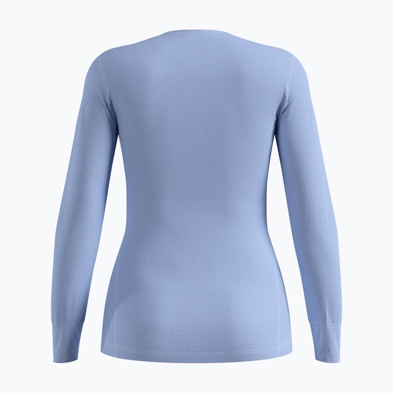 Bluza termoaktywna damska ODLO Active Warm Bl Top Crew Neck blue heron 6