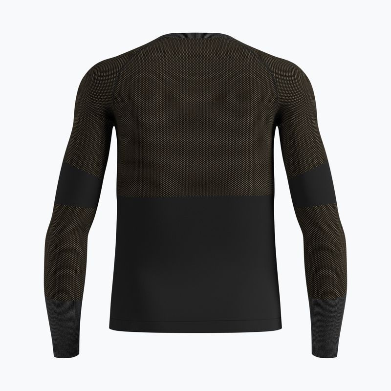 Bluza termoaktywna męska ODLO Fundamentals Performance Warm Bl Top Crew Neck black 6