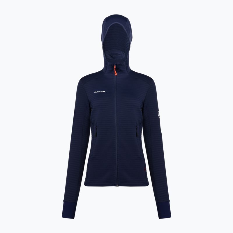 Bluza trekkingowa damska Mammut Taiss Light ML Hooded marine 4