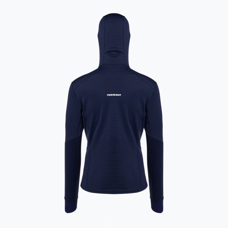 Bluza trekkingowa damska Mammut Taiss Light ML Hooded marine 5