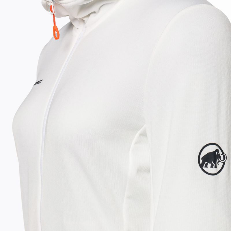 Bluza trekkingowa damska Mammut Aconcagua Light ML Hooded white 7
