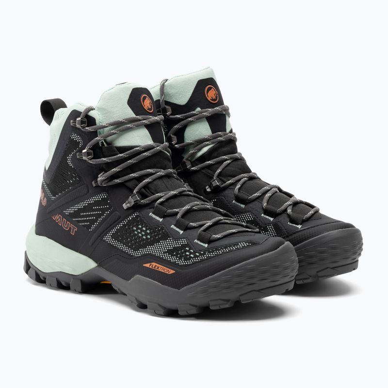 Buty trekkingowe damskie Mammut Ducan High GTX dark steel/neo mint 4