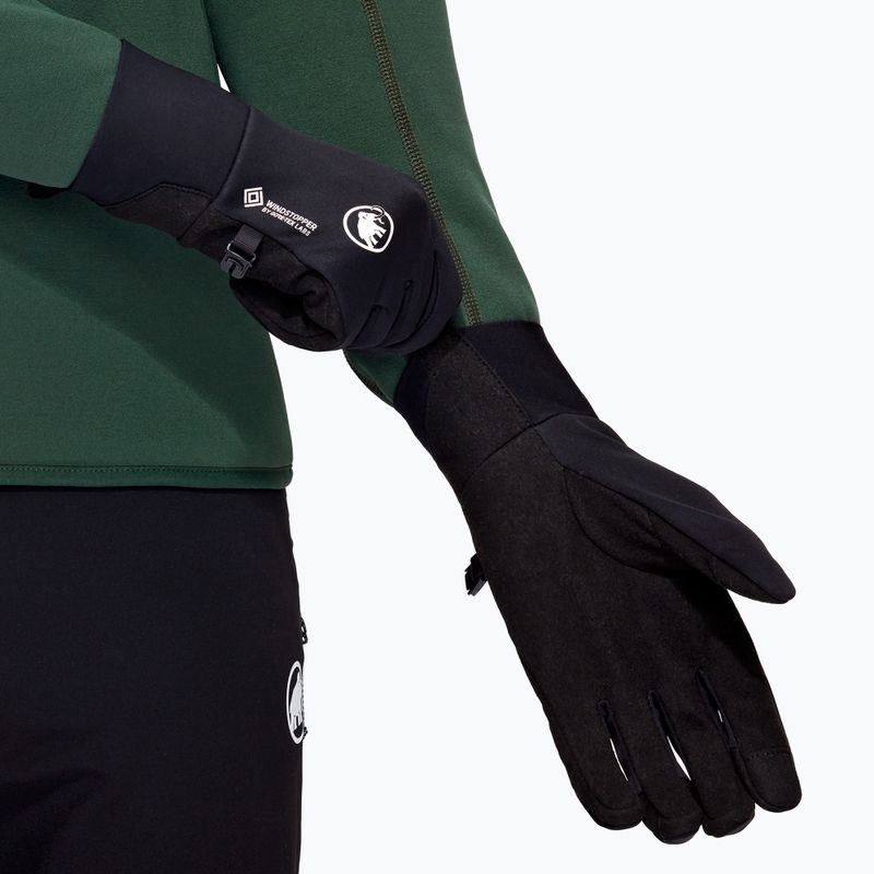Rękawiczki trekkingowe Mammut Astro black 6