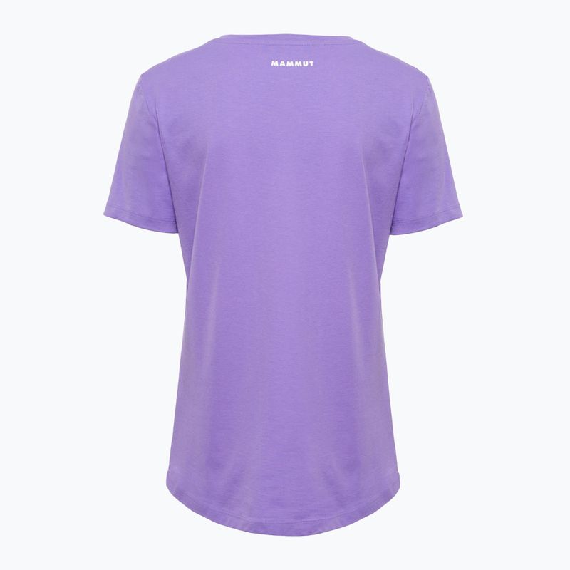 Koszulka damska Mammut Core Classic lavandin 5