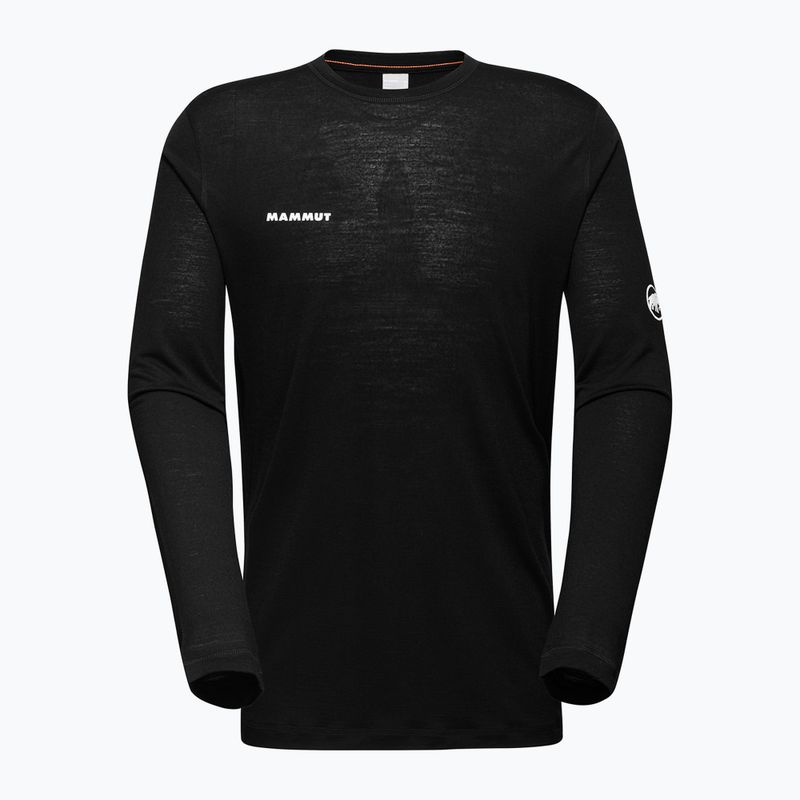 Longsleeve męski Mammut Tree Wool FL black 01690 4