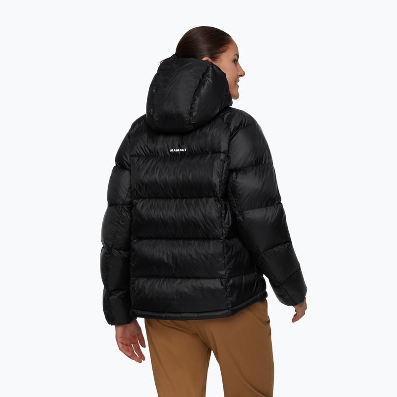 Kurtka puchowa damska Mammut Glacier Glow Insulation Hooded black 2