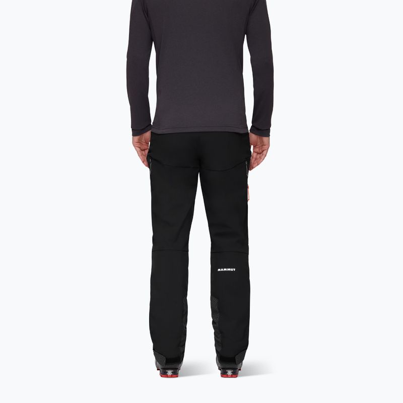 Spodnie softshell męskie Mammut Taiss Guide black 2
