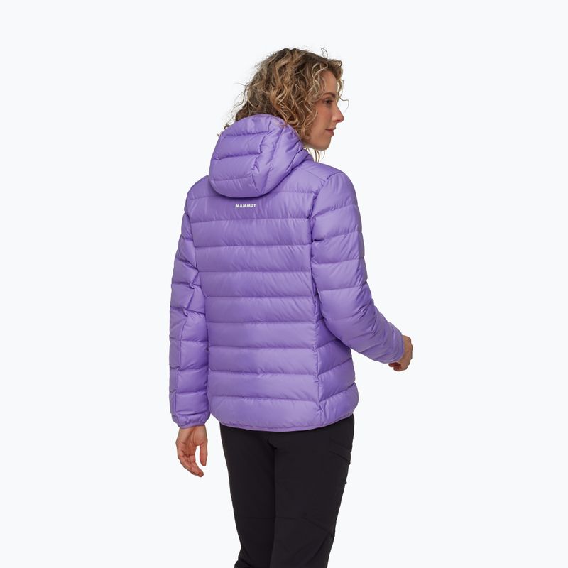 Kurtka puchowa damska Mammut Waymarker IN Hooded lavandin/black 2