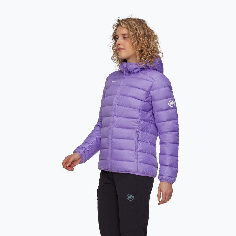 Kurtka puchowa damska Mammut Waymarker IN Hooded lavandin/black 3