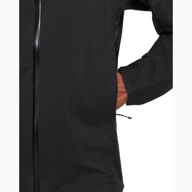 Kurtka przeciwwiatrowa męska Mammut Ducan HS Hooded black 6