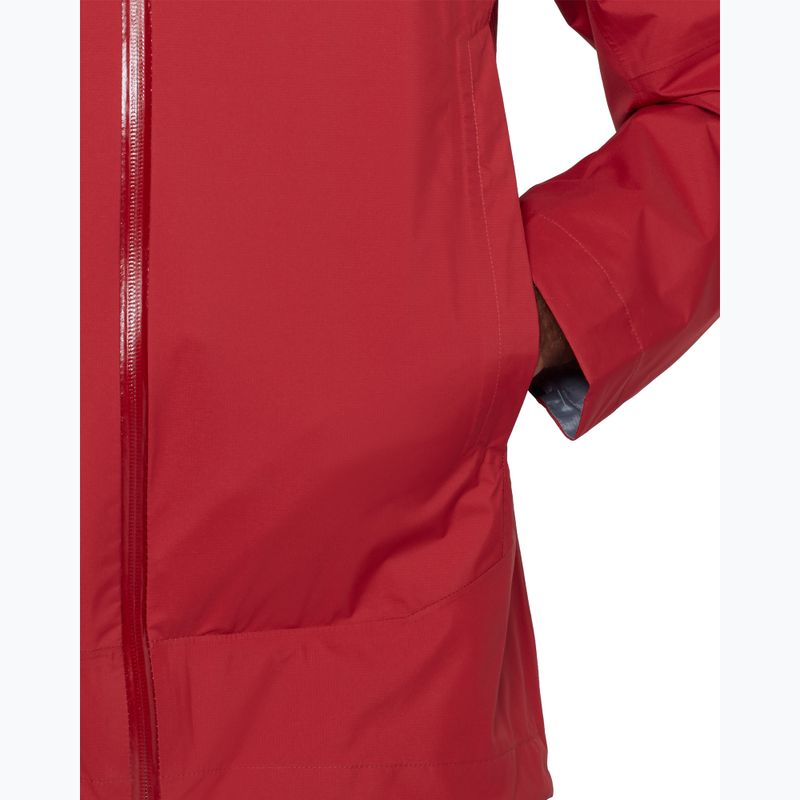 Kurtka przeciwwiatrowa męska Mammut Ducan HS Hooded dark mammut red 6