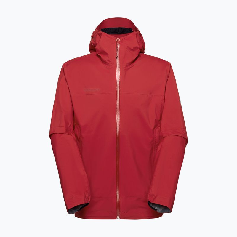 Kurtka przeciwwiatrowa męska Mammut Ducan HS Hooded dark mammut red 8