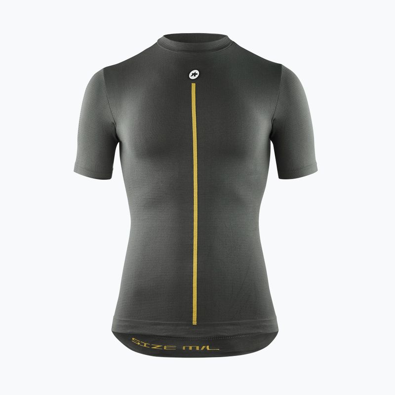 Koszulka rowerowa męska ASSOS Spring Fall Skin Layer P1 anthracite grey