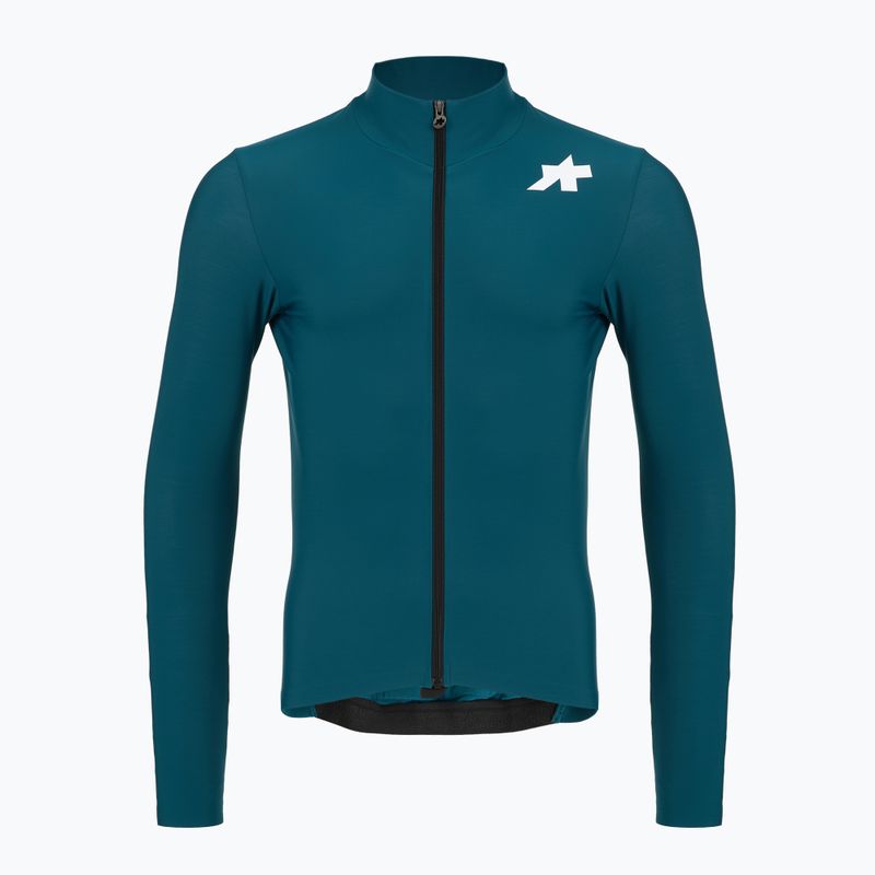 Longsleeve rowerowy męski ASSOS Mille GT Spring Fall Jersey S11 deep petrol
