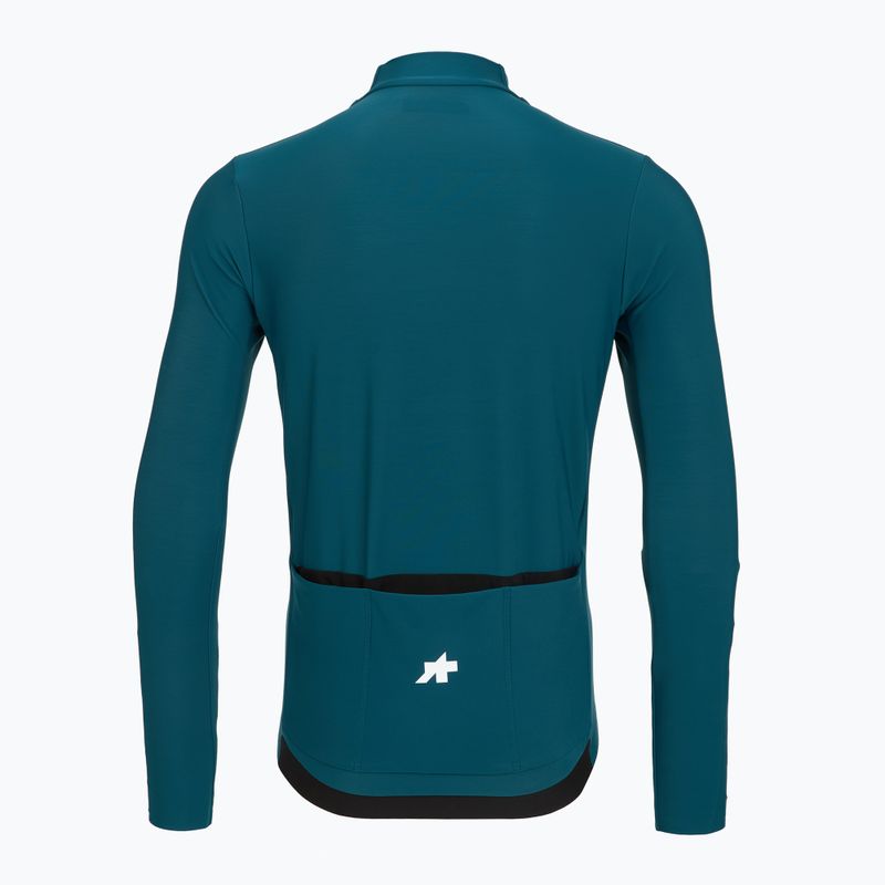 Longsleeve rowerowy męski ASSOS Mille GT Spring Fall Jersey S11 deep petrol 2