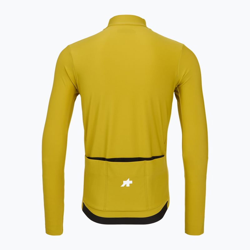 Longsleeve rowerowy męski ASSOS Mille GT Spring Fall Jersey S11 golden yellow 2
