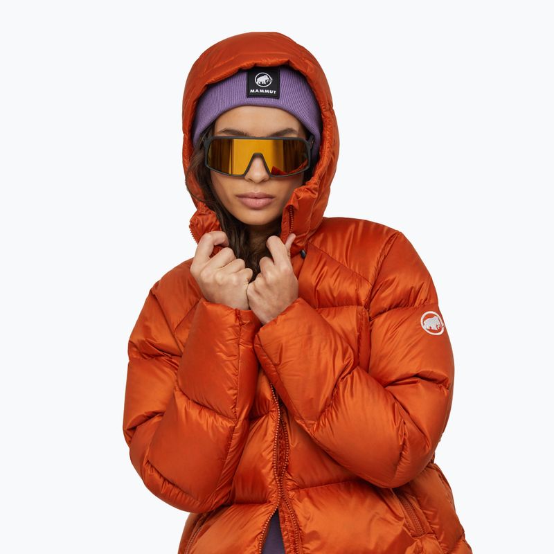 Kurtka puchowa damska Mammut Glacier Glow IN Hooded autumn larice 5