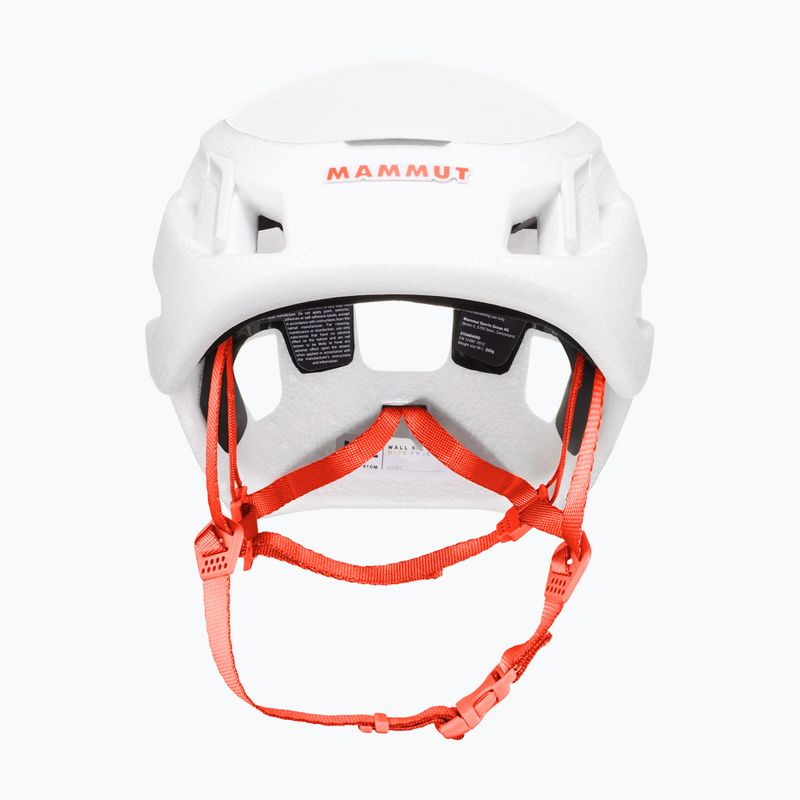 Kask wspinaczkowy Mammut Wall Rider MIPS Twiceme 2.0 Helmet white/mammut red 2