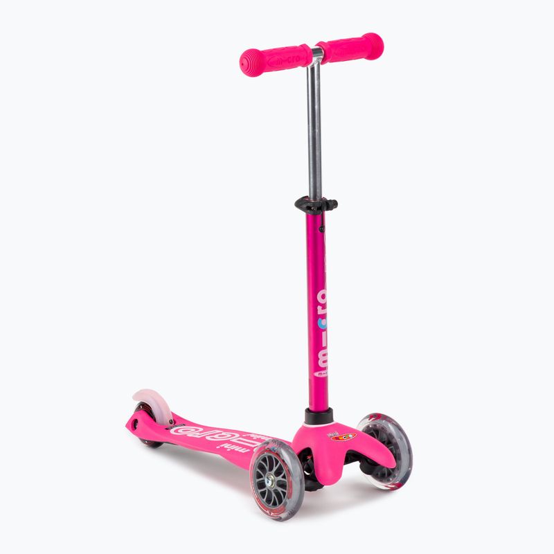 Hulajnoga trójkołowa dziecięca Micro Mini 3in1 Deluxe Plus pink 4