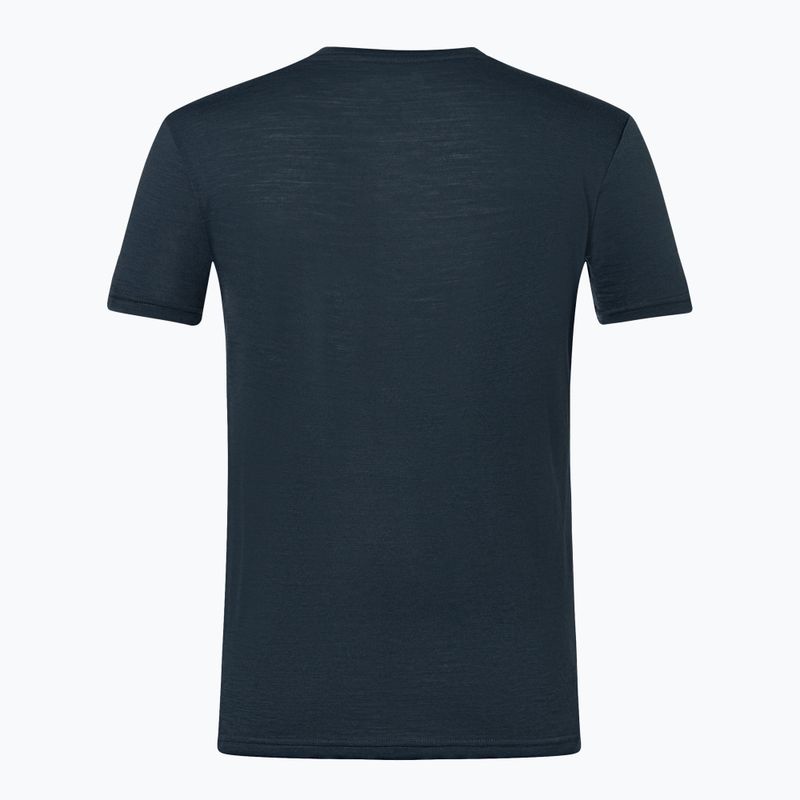 Koszulka męska super.natural Better Bike Tee blueberry/vapor grey 4
