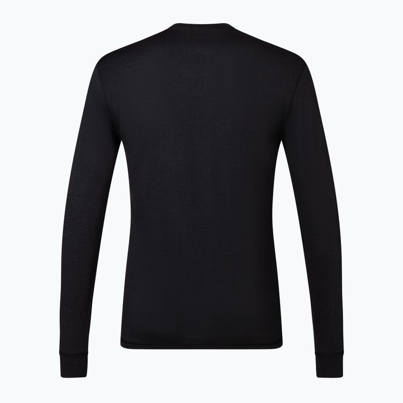 Bluza termoaktywna męska Super.Natural Tundra 175 jet black 4