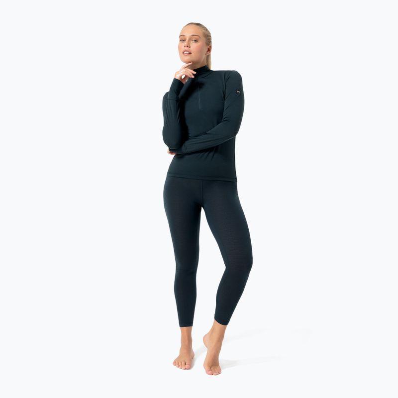 Spodnie termoaktywne damskie super.natural Tundra 175 blueberry 2