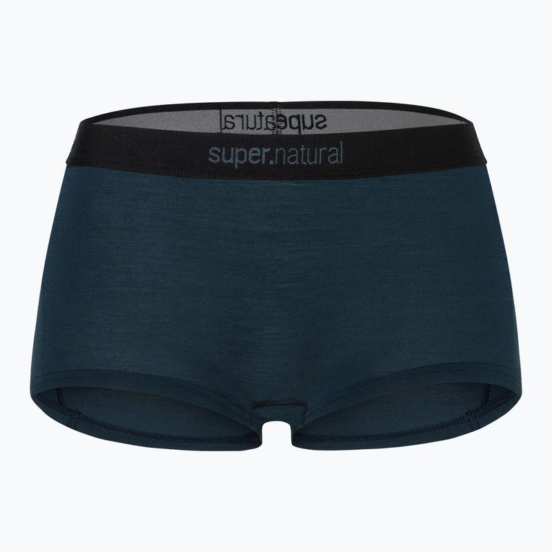Bokserki termoaktywne damskie super.natural Tundra 175 Boyfriend Hipster blueberry