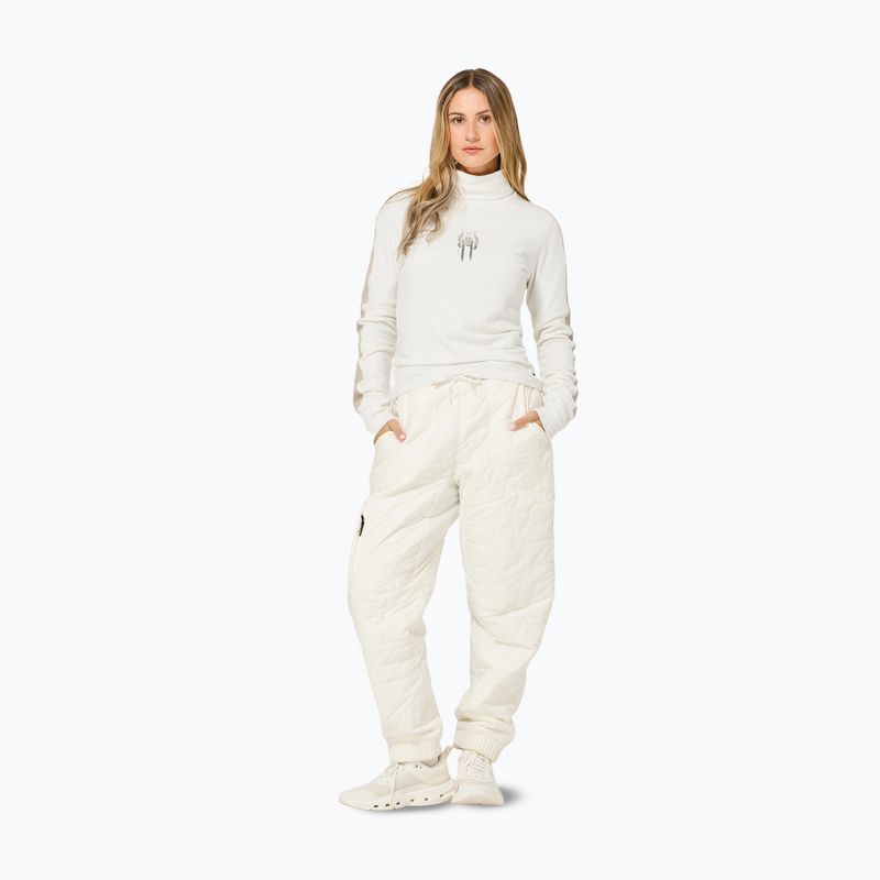 Sweter damski Super.Natural Racing Team Roll Neck fresh white / w. pepper / various 2