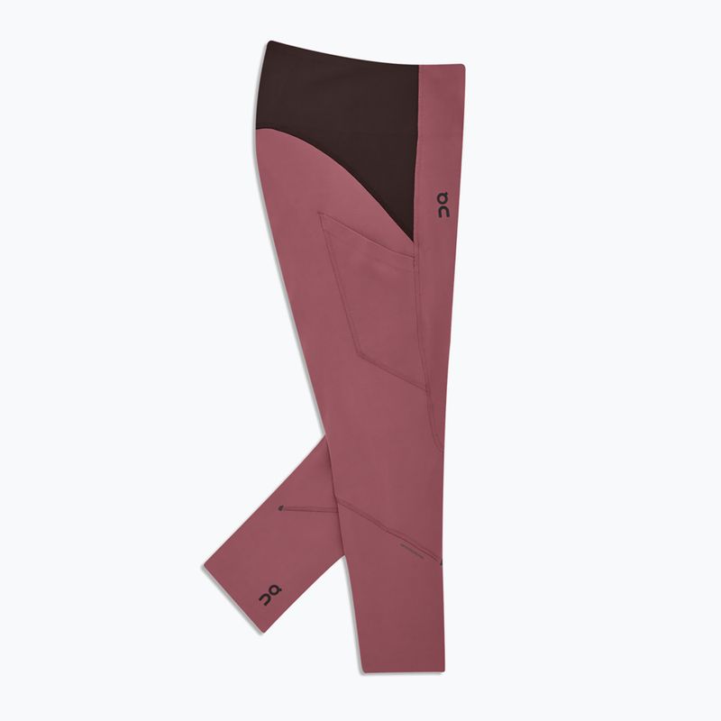 Legginsy damskie On Movement 3/4 cherry/ox 7