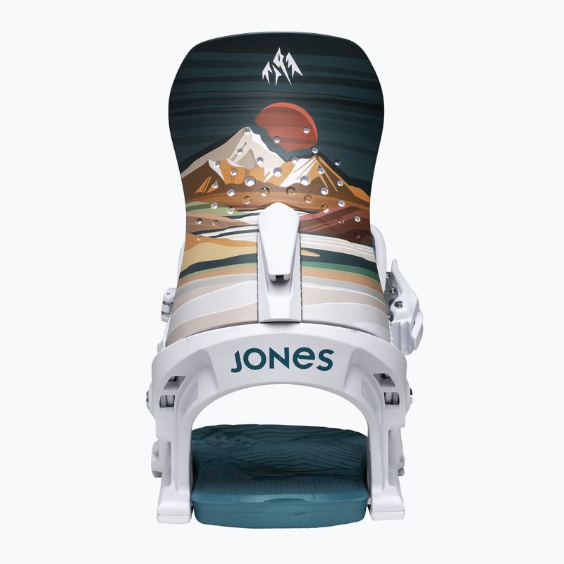 Wiązania snowboardowe damskie Jones Aurora annie brace white 4