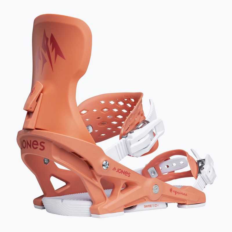Wiązania snowboardowe damskie Jones Equinox deep coral 3