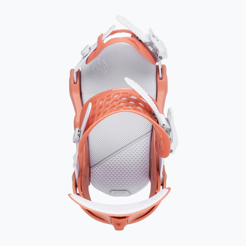Wiązania snowboardowe damskie Jones Equinox deep coral 5