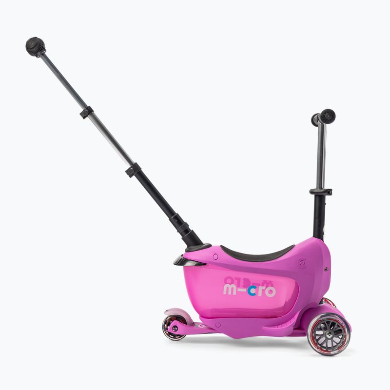 Hulajnoga trójkołowa dziecięca Micro Mini2go Deluxe Plus pink 2