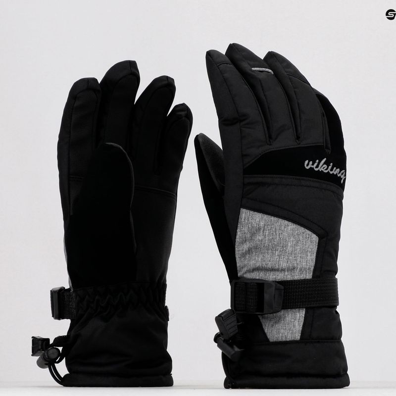 Rękawice narciarskie damskie Viking Ronda Ski dark/grey 10