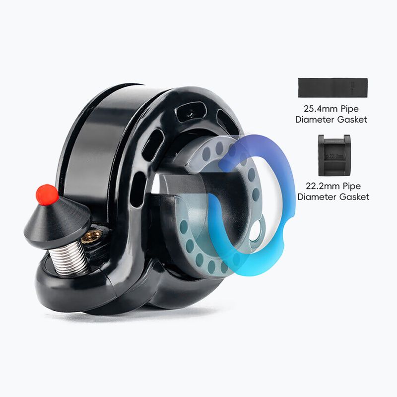 Dzwonek rowerowy Rockbros 34210028 black 3