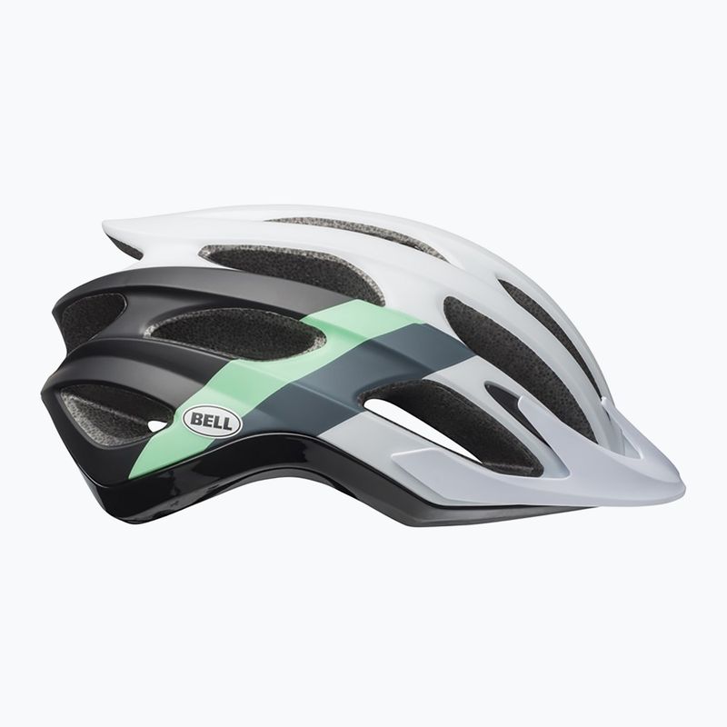 Kask rowerowy Bell Drifter matte gloss white black/mint 2