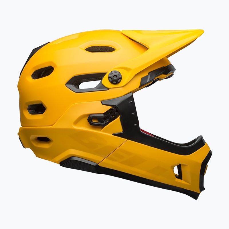 Kask rowerowy Bell FF Super DH MIPS Spherical matte gloss yellow/black 2