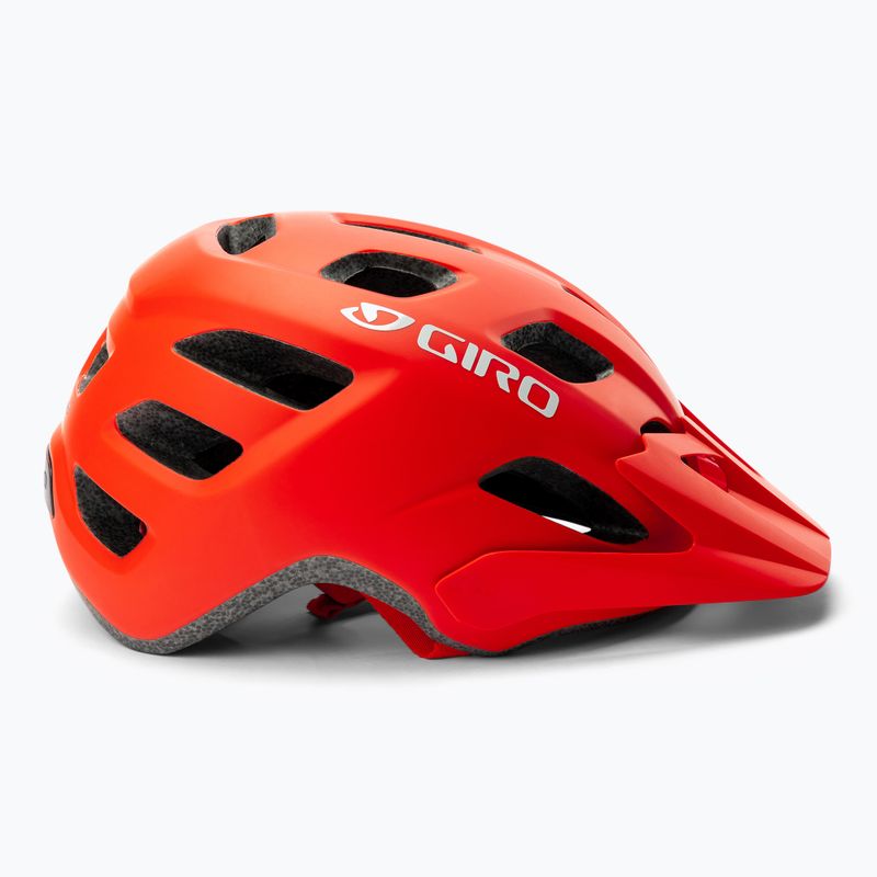 Kask rowerowy Giro Fixture matte trim red 3