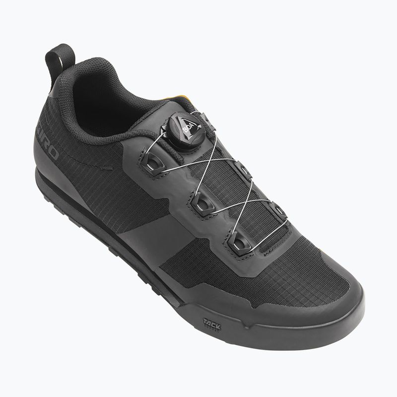Buty rowerowe platformy męskie Giro Tracker Boa black 2