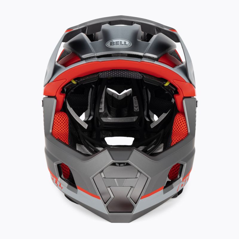 Kask rowerowy Bell FF Super Air R MIPS Spherical matte gray/red 2