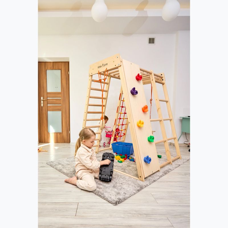 Drewniana rama gimnastyczna RINAGYM Kids 3 15