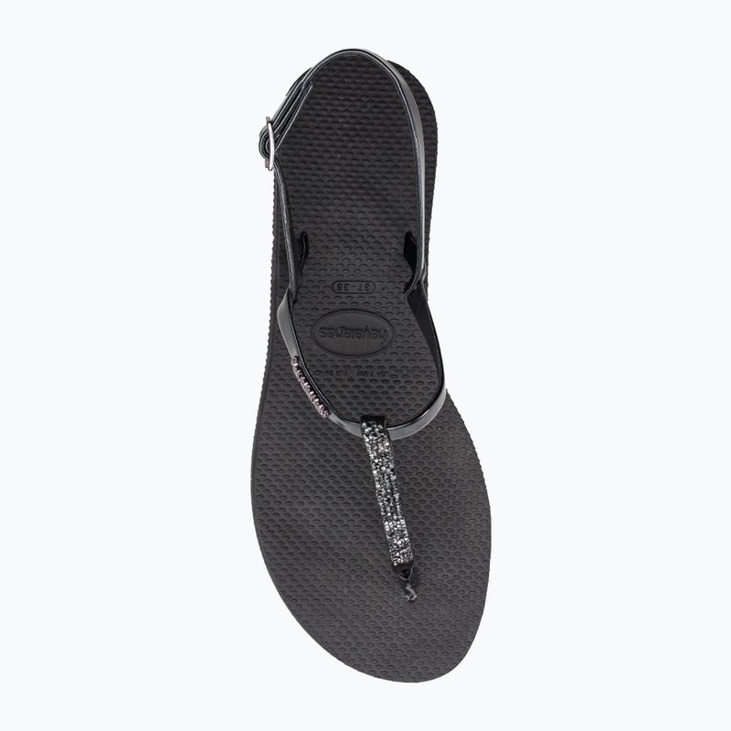 Sandały damskie Havaianas You Riviera crystal black 6