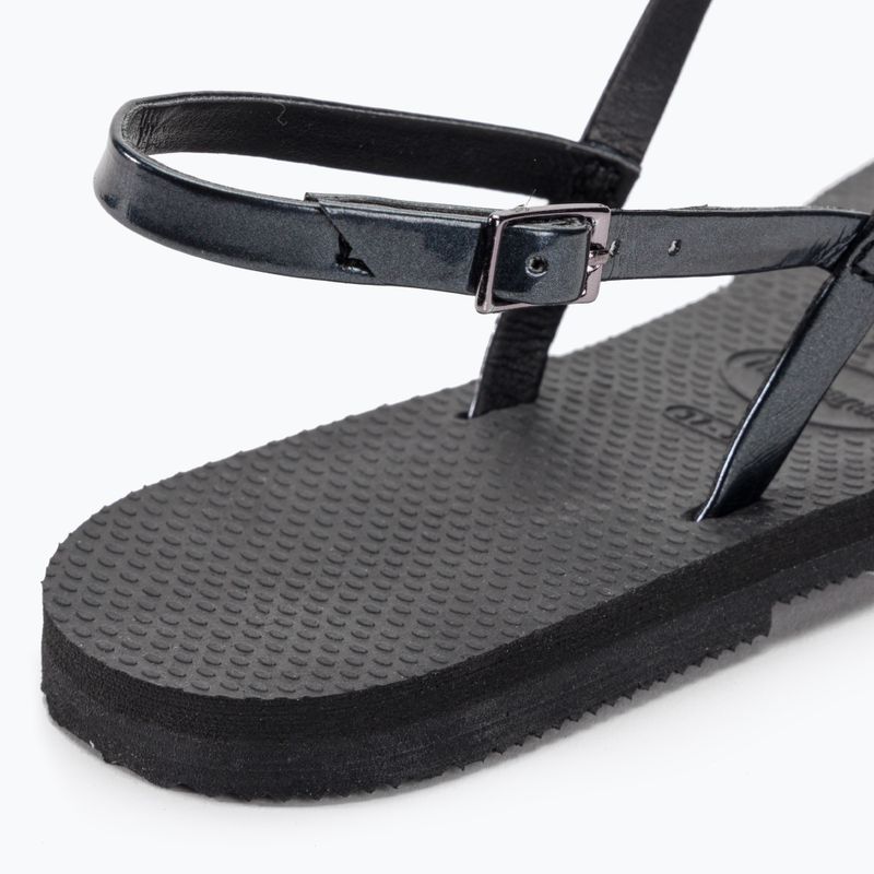 Sandały damskie Havaianas You Riviera crystal black 9