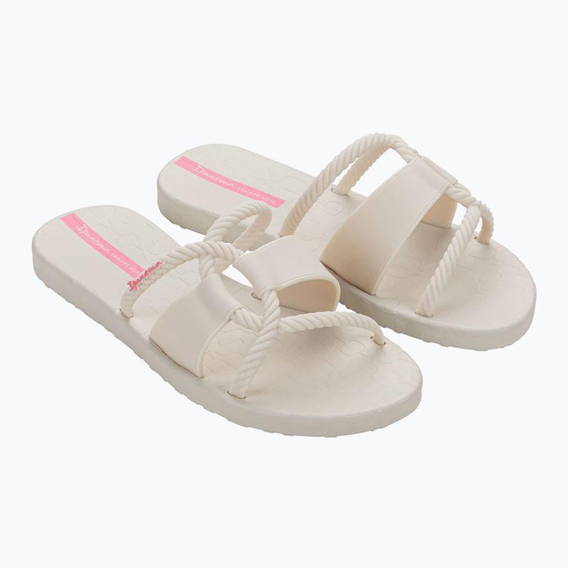 Klapki damskie Ipanema Diversa Slide off white/pink 8