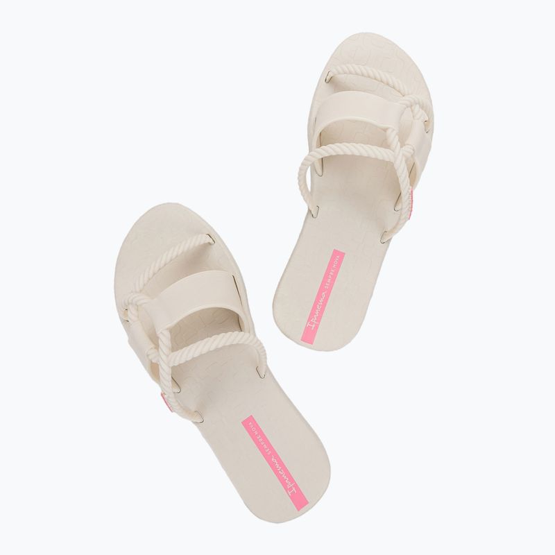 Klapki damskie Ipanema Diversa Slide off white/pink 10