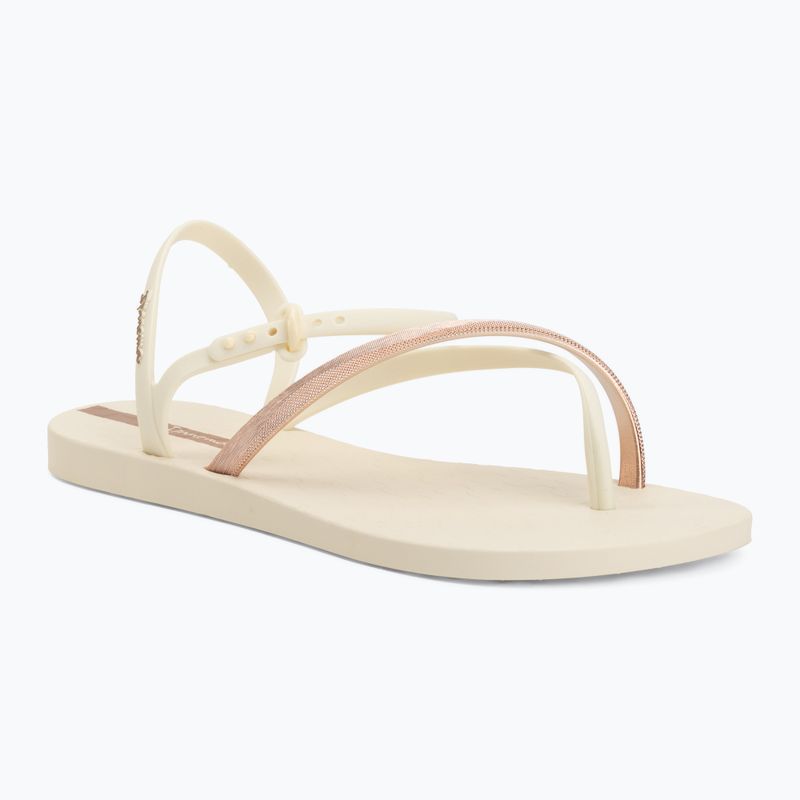 Sandały damskie Ipanema Elegant beige/gold pink